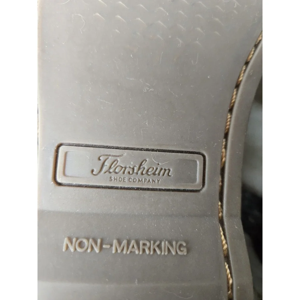 Florsheim Nevis 2 Eye Boat‎ Shoe Leather Nautical Size 7.5